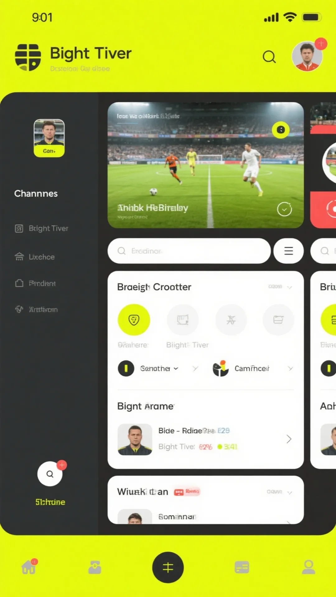 应用截图：比赛中心